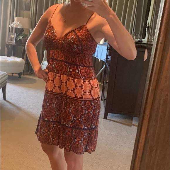 South moon under strappy a-line sundress - Picture 4 of 5